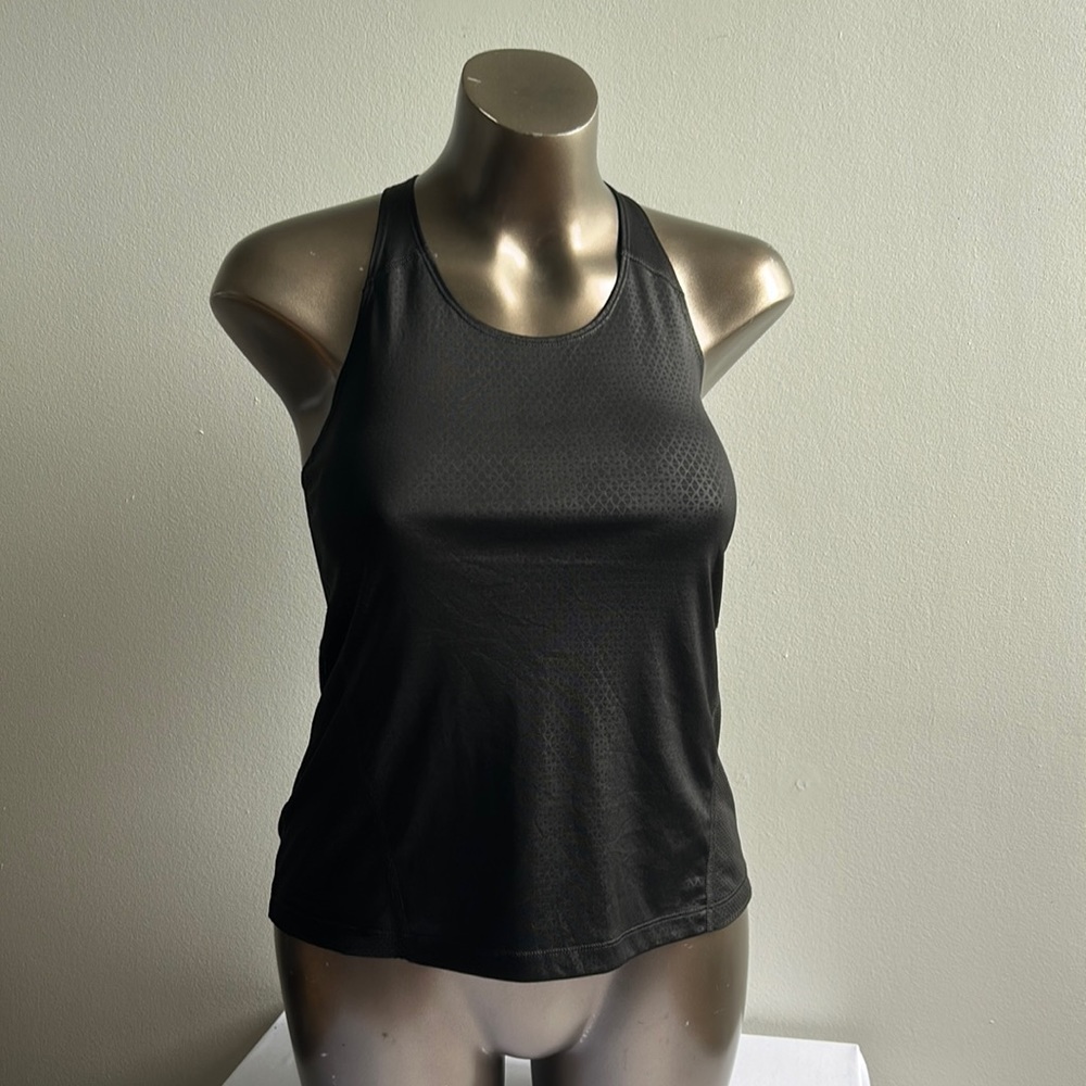 Black Athletic Tank Top Medium .